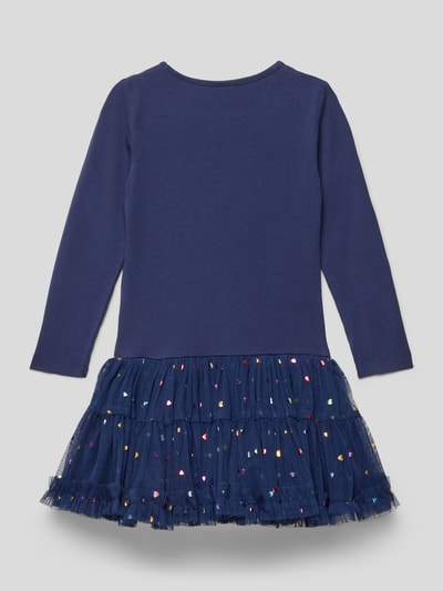 Happy Girls Mini-jurk met pailletten Marineblauw - 3