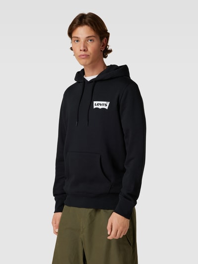 Levi's® Hoodie met logoprint Zwart - 4