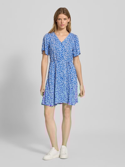 Only Regular Fit Minikleid aus reiner Viskose Modell 'EVIDA' Blau 1