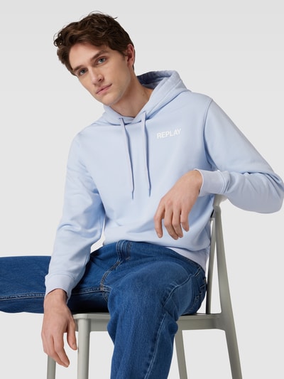 Replay Hoodie met logo- en motiefprint Zwart - 3