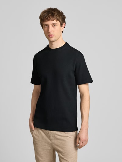ONLY & SONS Regular Fit T-Shirt aus Baumwoll-Mix Modell 'TOBIE' Black 4