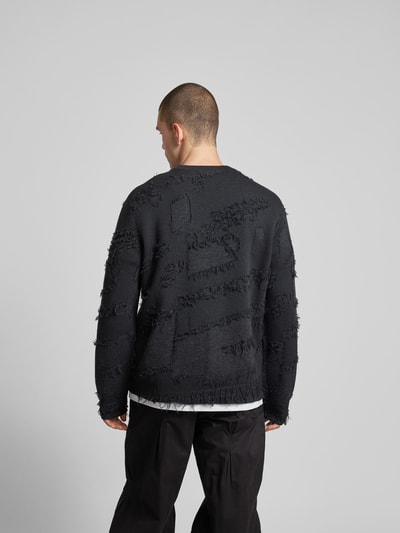 A-COLD-WALL Wollpullover mit Label-Stitching Black 5