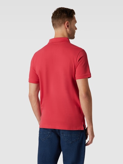 Tom Tailor Poloshirt im unifarbenen Design Modell 'BASIC' Rot 5