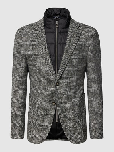 JOOP! Collection Slim Fit Jacke mit herausnehmbaren Kragen Modell 'Hecton' Hellgrau 2