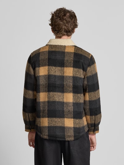 Tommy Jeans Oversized overhemdjack met teddyfleece  Zwart - 5