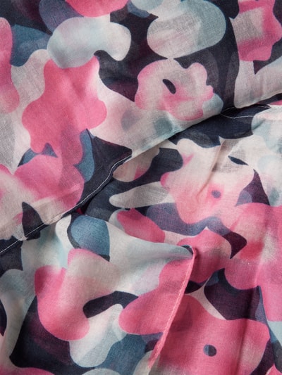 Tom Tailor Loop-Schal mit Allover-Print Pink 2