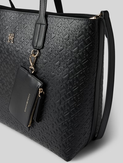 Tommy Hilfiger Shopper mit Label-Applikation Black 3