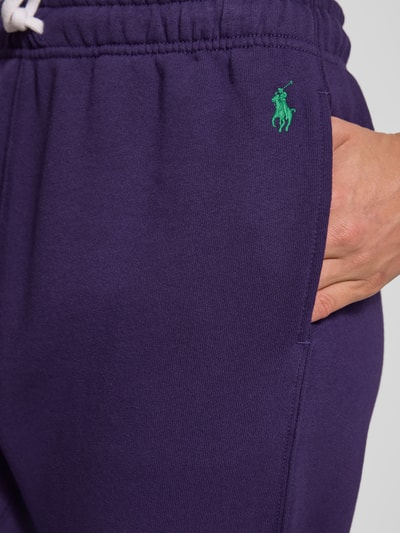 Polo Ralph Lauren Spodnie dresowe z elastycznym ściągaczem Jasnośliwkowy 3