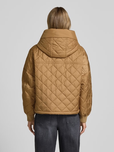 Marc O'Polo Oversized Steppjacke mit Kapuze Camel 5