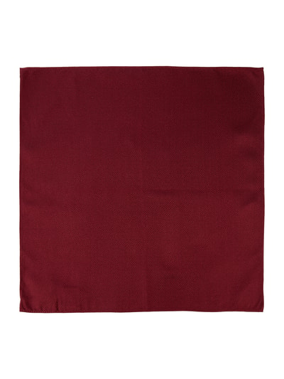 Blick Einstecktuch aus Seide  Metallic Rot 2