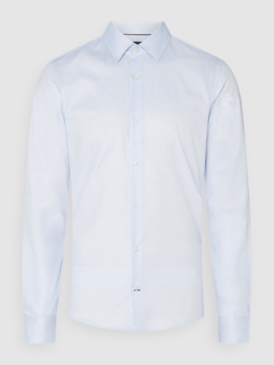 Joop! Slim Fit Slim Fit Business-Hemd aus Baumwolle  Bleu 2