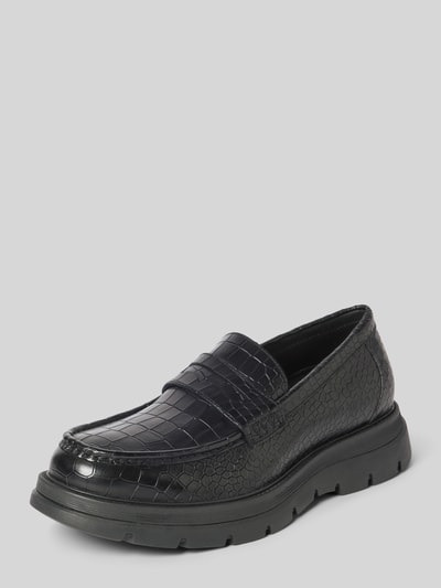 Steve Madden Loafer mit Kontrastbesatz Modell 'RAIDEN' Black 1