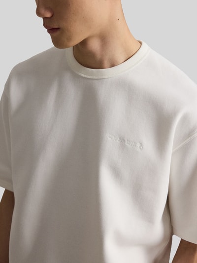 Polo Ralph Lauren t-shirt o kroju loose fit z mieszanki bawełny Biały 3