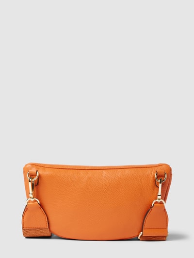 Abro Gürteltasche aus Leder mit Label-Schriftzug Modell 'CARGO' Orange 5