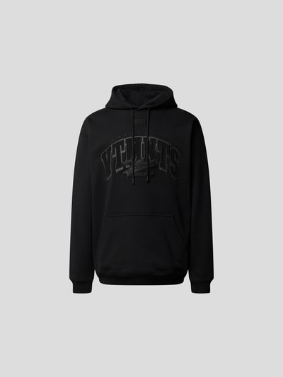 VTMNTS Oversized Hoodie mit Label-Detail Black 2