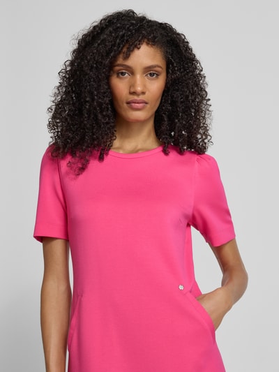 Marc Cain Relaxed Fit Kleid mit Viskose-Anteil Pink 3