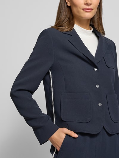 Marc Cain Blazer mit aufgesetzten Eingrifftaschen Marine 3