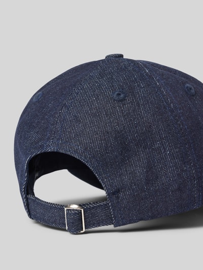 Replay Basecap mit Label-Stitching Jeansblau 3