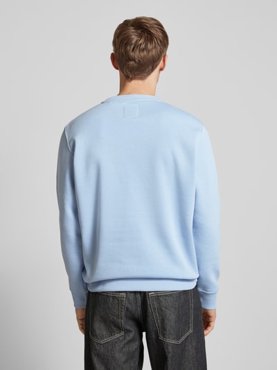 Alpha Industries Sweatshirt mit Label-Print Hellblau 5