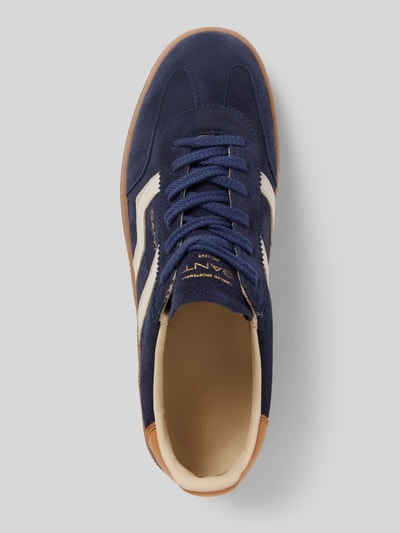 Gant Sneaker aus Leder mit Label-Stitching Modell 'Cuzima' Bleu 3