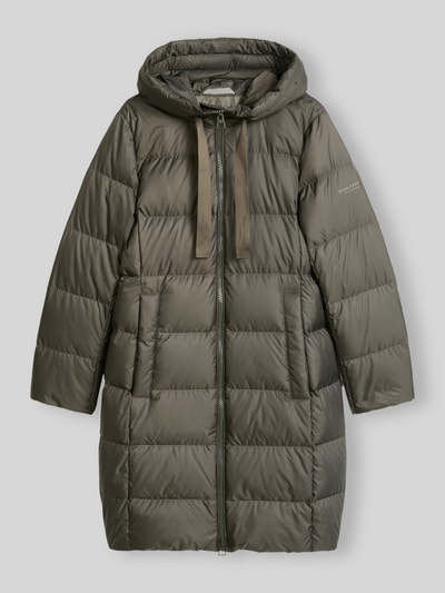 Marc O'Polo Regular Fit Daunenmantel mit Label-Print Oliv 2