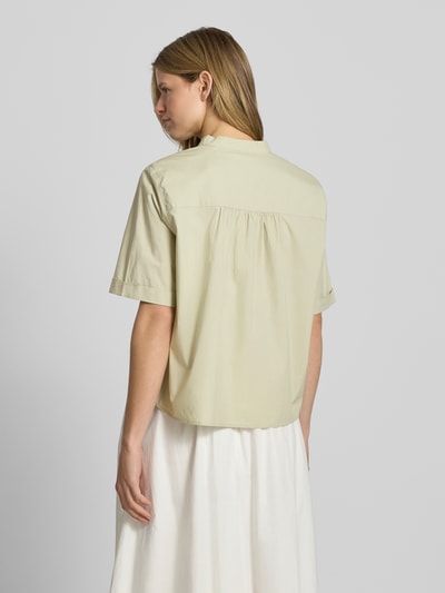 Marc O'Polo Denim Relaxed Fit Hemdbluse aus reiner Baumwolle Schilf 5