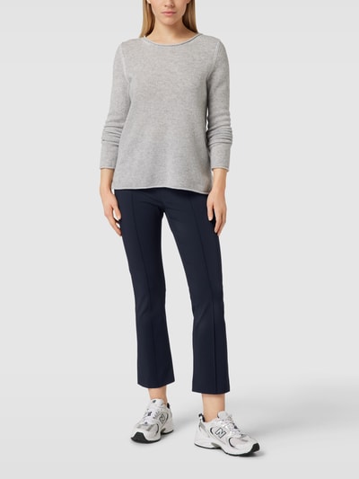 Raffaello Rossi Flared Cut Schlupfhose mit Ziernähten Modell 'MACY' Marineblau 1