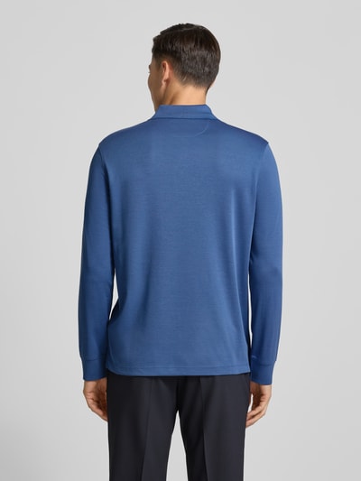 bugatti Koszulka polo z wyhaftowanym logo Jeansowy niebieski 5