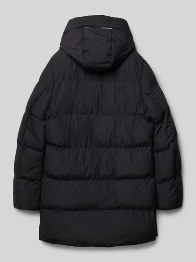 Garcia Regular Fit Winterjacke in Stepp-Optik mit Logo-Applikation Black 3