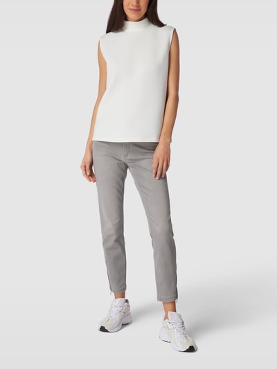 MAC Skinny Fit Jeans mit Stretch-Anteil Modell 'DREAM CHIC' Hellgrau 1