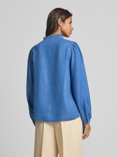 B.Young Regular fit jeansblouse met opstaande kraag, model 'KOSMO' Donkerblauw - 5