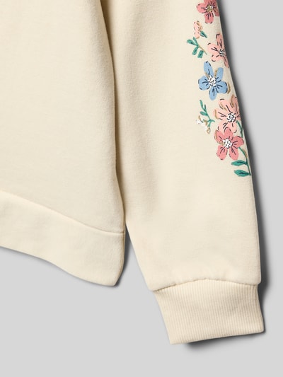 Blue Seven Sweatshirt met ribboorden Wit - 2