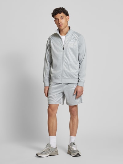 SERGIO TACCHINI Shorts mit Label-Stitching Modell 'NERO' Hellgrau 1