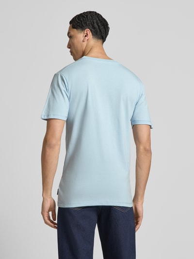 ellesse T-Shirt mit Label-Stitching Modell 'CASSICA' Hellblau 5