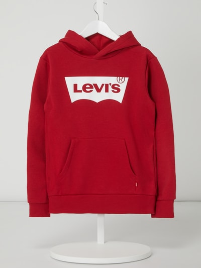 Levi’s® Kids Hoodie met logoprint  Rood - 1