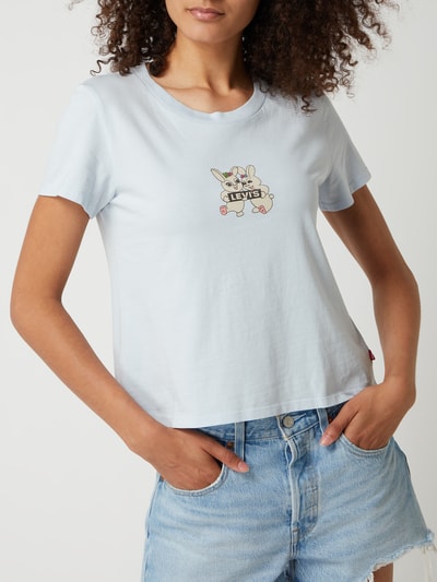 Levi's® T-Shirt mit Häschen-Print  Hellblau 4