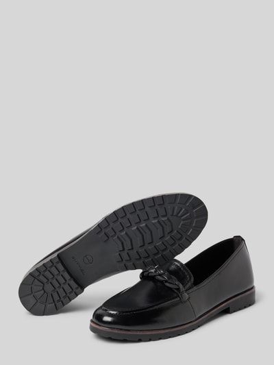 Tamaris Loafer aus echtem Leder Black 4