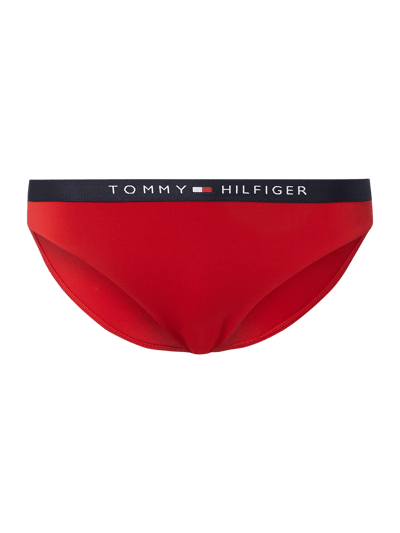 TOMMY HILFIGER Bikinislip mit Logo-Bund  Rot 2