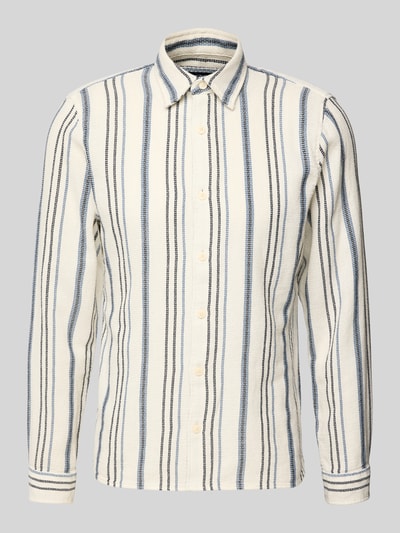 MCNEAL Tailored Fit Freizeithemd mit Kentkragen Dunkelblau 2