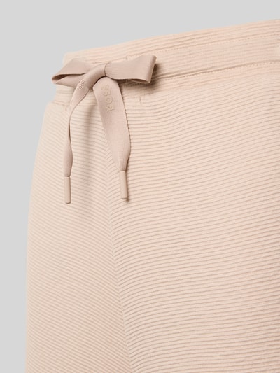 BOSS Comfort fit korte pyjama van modalmix Beige - 2