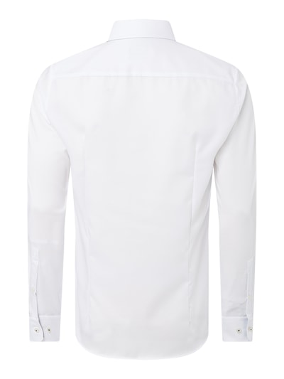 JOOP! Collection Slim Fit Business-Hemd aus Twill Modell 'Pankok' Weiss 4