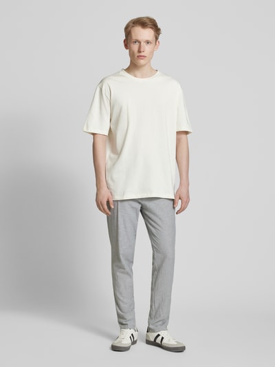 Jack & Jones Tapered Fit Chino mit Eingrifftaschen Modell 'STACE' Mittelgrau 1