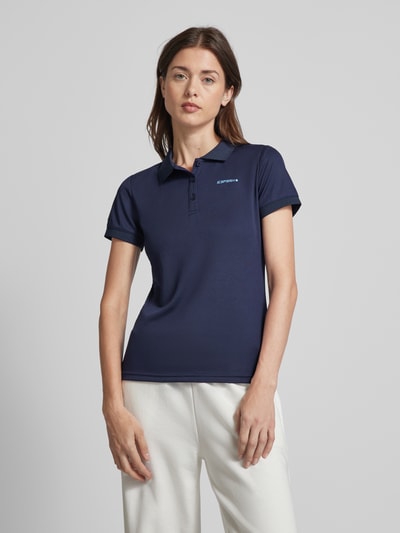 Icepeak Koszulka polo z krótką listwą guzikową model ‘BAYARD’ Ciemnoniebieski 4