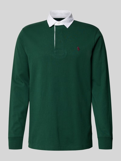 Polo Ralph Lauren Sweatshirt mit Label-Stitching Gruen 2