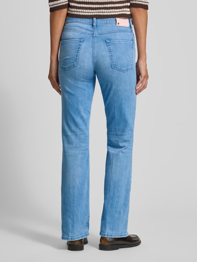 CAMBIO Flared Fit Jeans aus Baumwoll-Mix Modell 'PARIS' Jeansblau 5