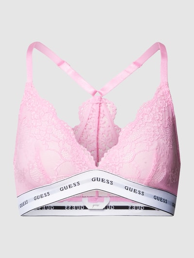 Guess BH mit elastischem Logo-Bund Modell 'BELLE TRIANGLE' Rosa 1