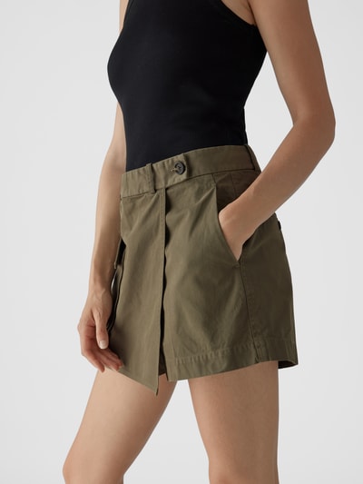 Helmut Lang Shorts mit Wickel-Optik Khaki 3