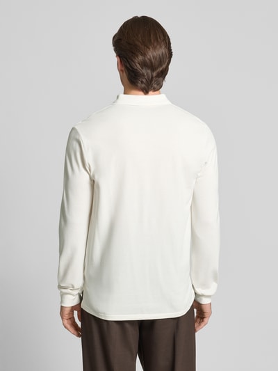 Polo Ralph Lauren Classic Fit Poloshirt mit Label-Stitching Offwhite 5