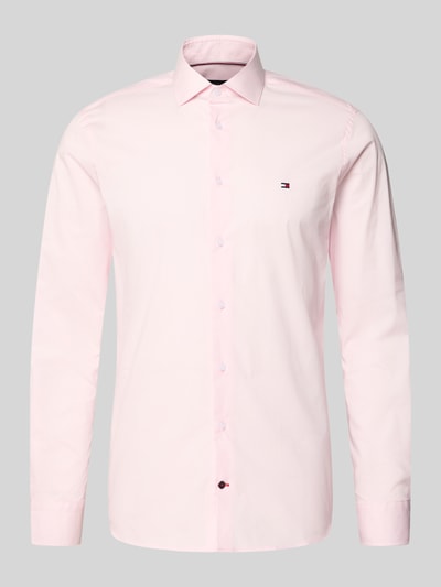 Tommy Hilfiger tailored fit zakelijk overhemd van katoenmix Roze - 2