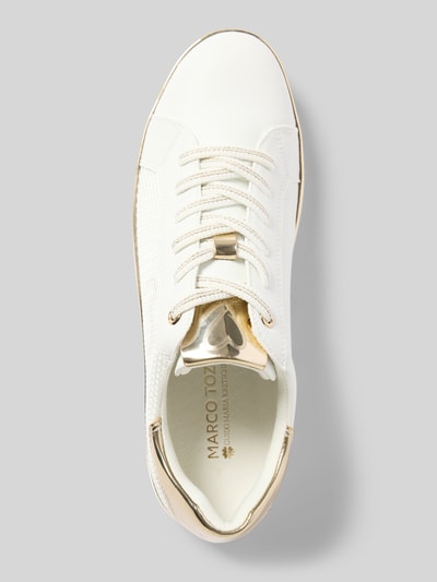 MARCO TOZZI Sneakers met structuurmotief Wit - 3